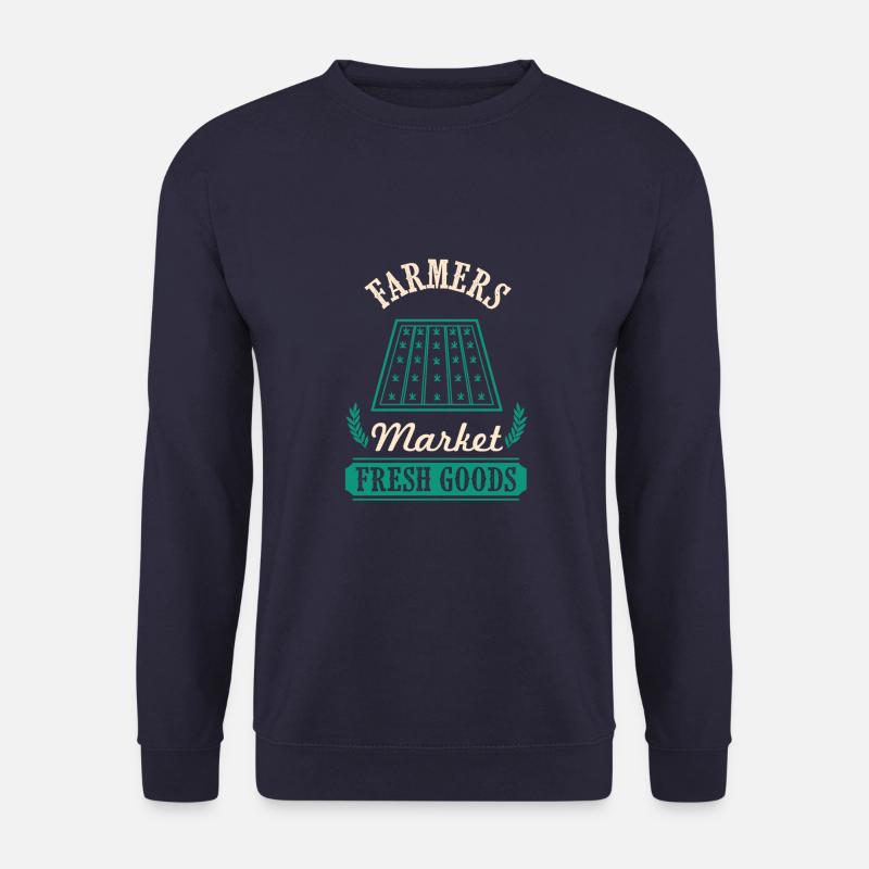 farmer frisches essen - Unisex Pullover - Navy