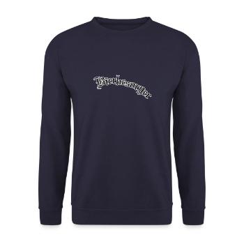 Acheteurs de bière - Sweat-shirt Unisexe - marine - Devant - Alina (178cm) & Michal (187cm)