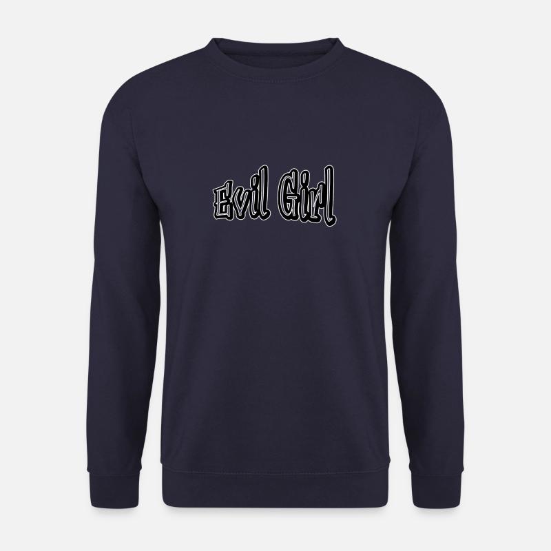 Evil girl - Unisex Pullover - Navy