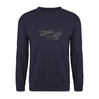 Combattre ou mourir - Sweat-shirt Unisexe - marine - Devant - Alina (178cm) & Michal (187cm)