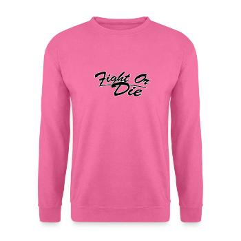 Combattre ou mourir - Sweat-shirt Unisexe - rose - Devant