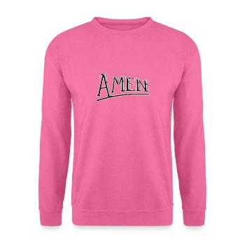 Amen - Unisex Pullover - Pink - Vorne