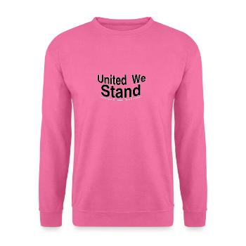Unis nous sommes - Sweat-shirt Unisexe - rose - Devant