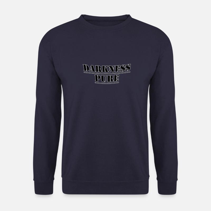 Darkness pure - Unisex Pullover - Navy