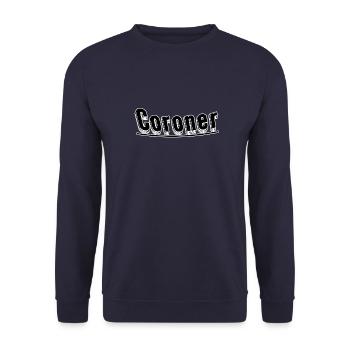 Coroner - Unisex Sweatshirt - navy - Front - Alina (178cm) & Michal (187cm)