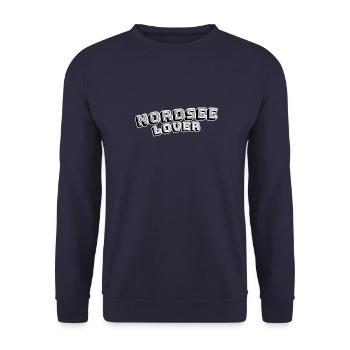 Amoureux de la mer du Nord - Sweat-shirt Unisexe - marine - Devant - Alina (178cm) & Michal (187cm)