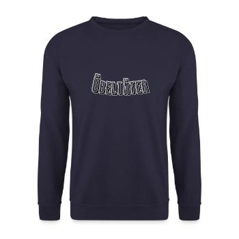 Culprit - Unisex Sweatshirt - navy - Front - Alina (178cm) & Michal (187cm)