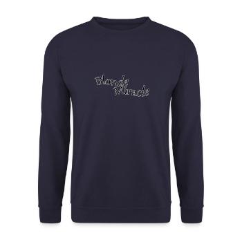 Blonde miracle - Unisex Sweatshirt - navy - Front - Alina (178cm) & Michal (187cm)