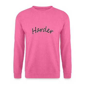 Harder - Unisex Pullover - Pink - Vorne
