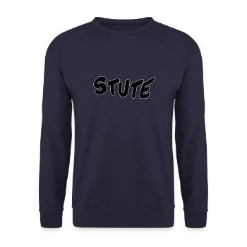 Mare - Unisex Sweatshirt - navy - Front - Alina (178cm) & Michal (187cm)