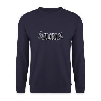 Geilomat - Sweat-shirt Unisexe - marine - Devant - Alina (178cm) & Michal (187cm)