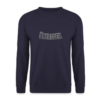 Ultrageil - Unisex Pullover - Navy - Vorne - Alina (178cm) & Michal (187cm)