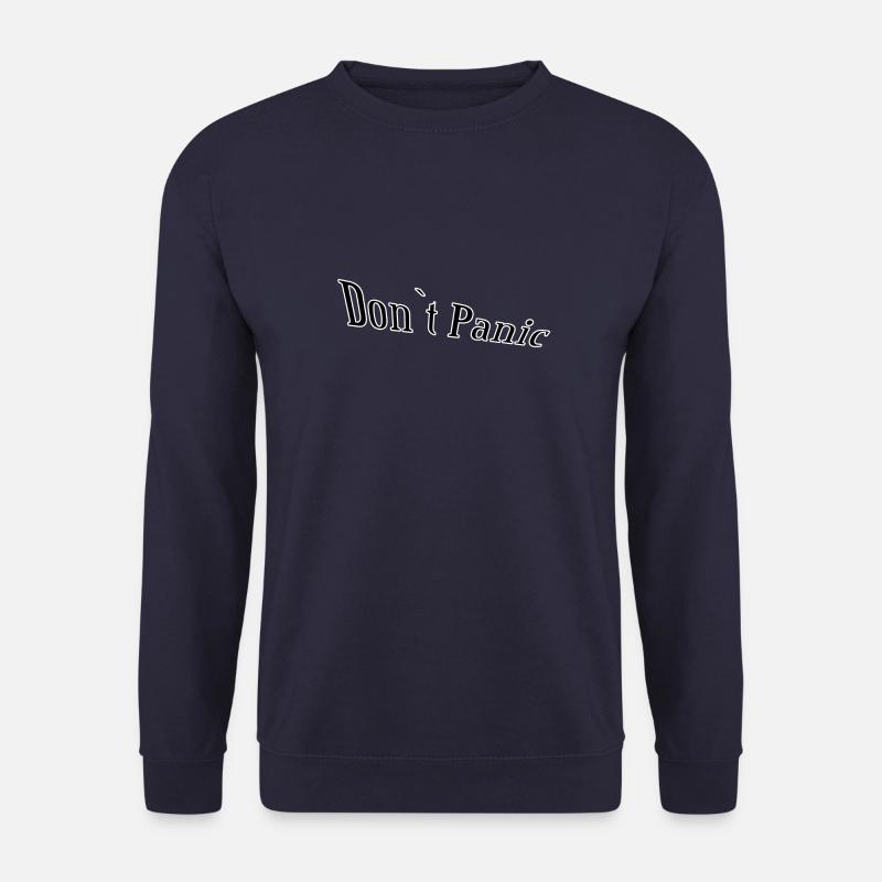 Don`t panic - Unisex Pullover - Navy