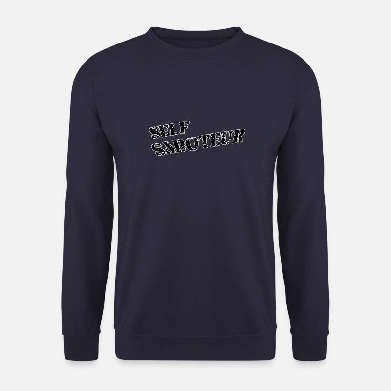Self saboteur - Unisex Pullover - Navy