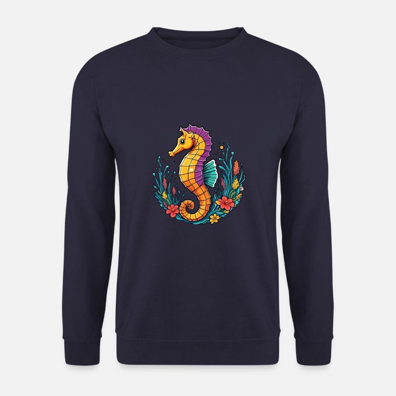 Seepferdchen - Unisex Pullover - Navy