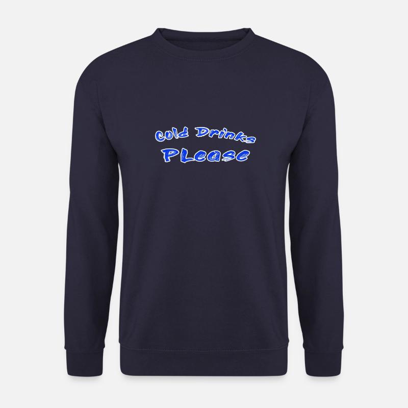 Cold drinks please - Unisex Pullover - Navy