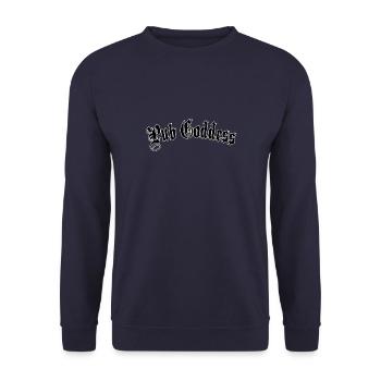Pub goddess - Unisex Pullover - Navy - Vorne - Alina (178cm) & Michal (187cm)