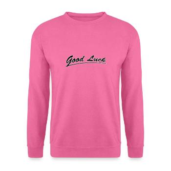 Good luck - Unisex Pullover - Pink - Vorne