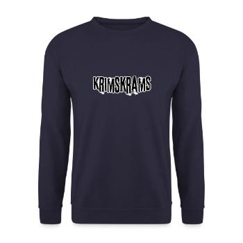 Krimskrams - Unisex Pullover - Navy - Vorne - Alina (178cm) & Michal (187cm)