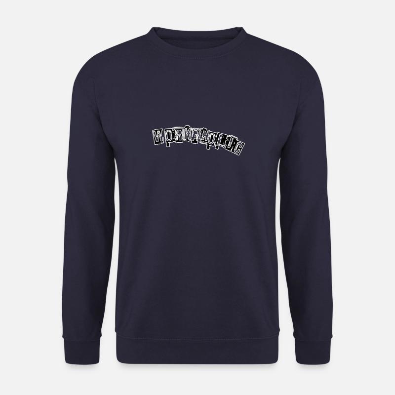Workaholic - Unisex Pullover - Navy