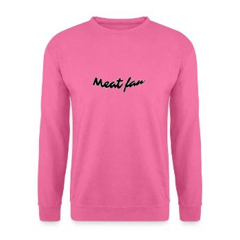 Meat fan - Unisex Pullover - Pink - Vorne