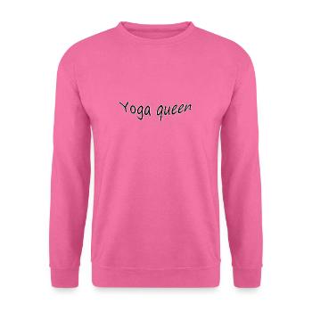 Yoga queen - Unisex Pullover - Pink - Vorne