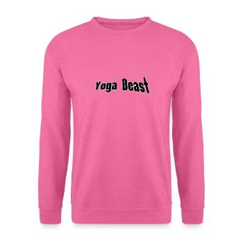 Yoga beast - Unisex Pullover - Pink - Vorne