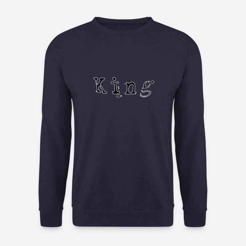 King - Unisex Sweatshirt - navy