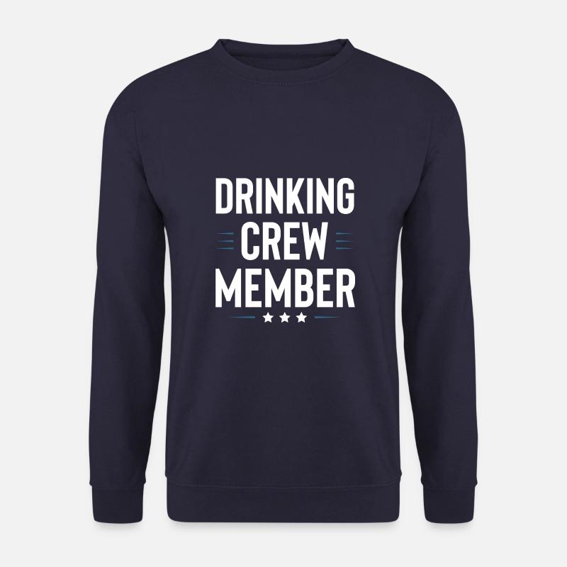Drinking Crew - Unisex Pullover - Navy