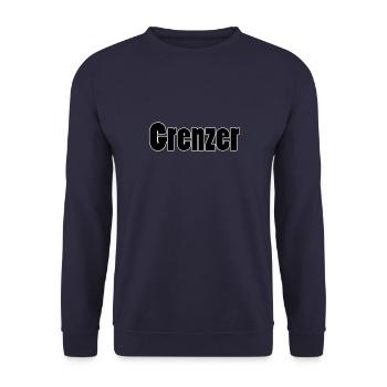Gardes-frontières - Sweat-shirt Unisexe - marine - Devant - Alina (178cm) & Michal (187cm)