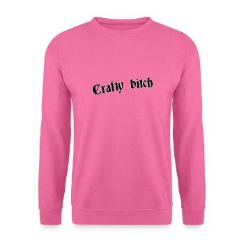 Crafty - Unisex Sweatshirt - pink - Front