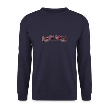 Dirty angel - Unisex Sweatshirt - navy - Front - Alina (178cm) & Michal (187cm)