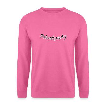 Private Party - Unisex Sweatshirt - pink - Front