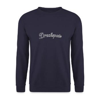 Dreckspatz - Unisex Pullover - Navy - Vorne - Alina (178cm) & Michal (187cm)