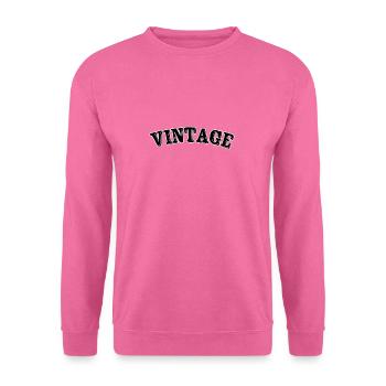 Vintage - Unisex Pullover - Pink - Vorne