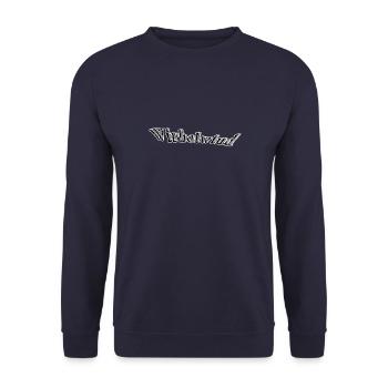 Wirbelwind - Unisex Pullover - Navy - Vorne - Alina (178cm) & Michal (187cm)