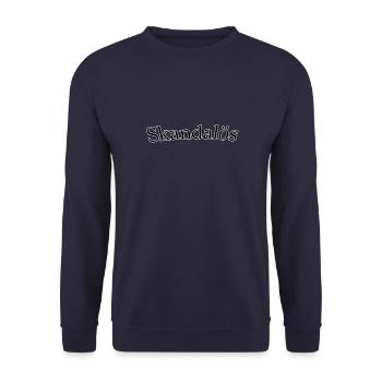Skandalös - Unisex Pullover - Navy - Vorne - Alina (178cm) & Michal (187cm)