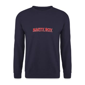 Méchant garçon - Sweat-shirt Unisexe - marine - Devant - Alina (178cm) & Michal (187cm)