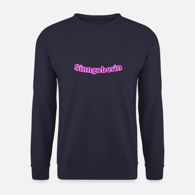 Sinngeberin - Unisex Pullover - Navy