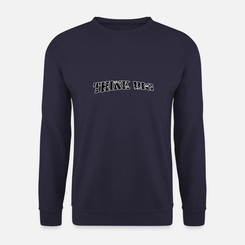 Think big - Unisex Pullover - Navy