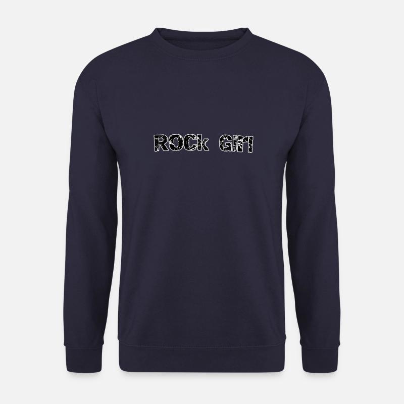 Fille du rock - Sweat-shirt Unisexe - marine