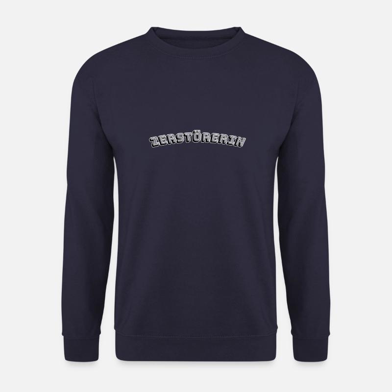 Zerstörerin - Unisex Pullover - Navy
