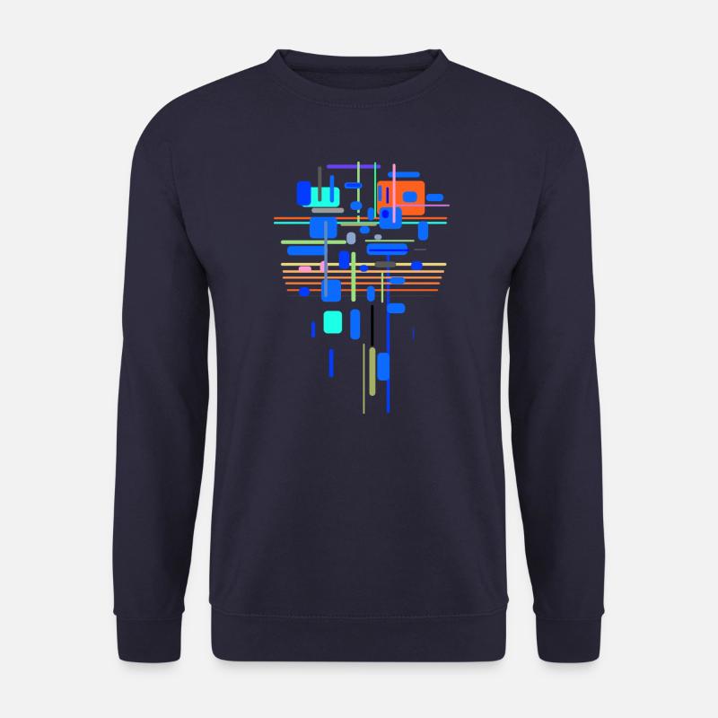 Architecture Pattern Design - Unisex Sweatshirt - navy