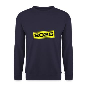 Année 2025 - Sweat-shirt Unisexe - marine - Devant - Alina (178cm) & Michal (187cm)
