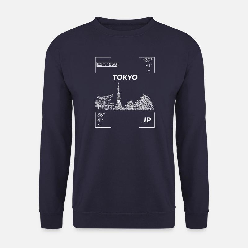 TOKYO - Unisex Pullover - Navy