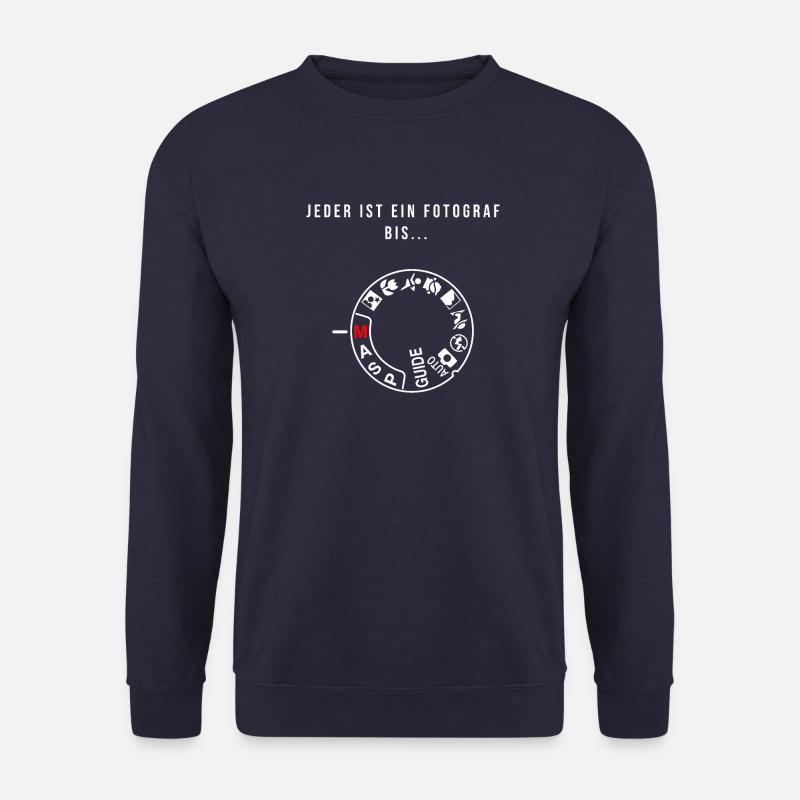 Fotografie Fotograf - Unisex Pullover - Navy