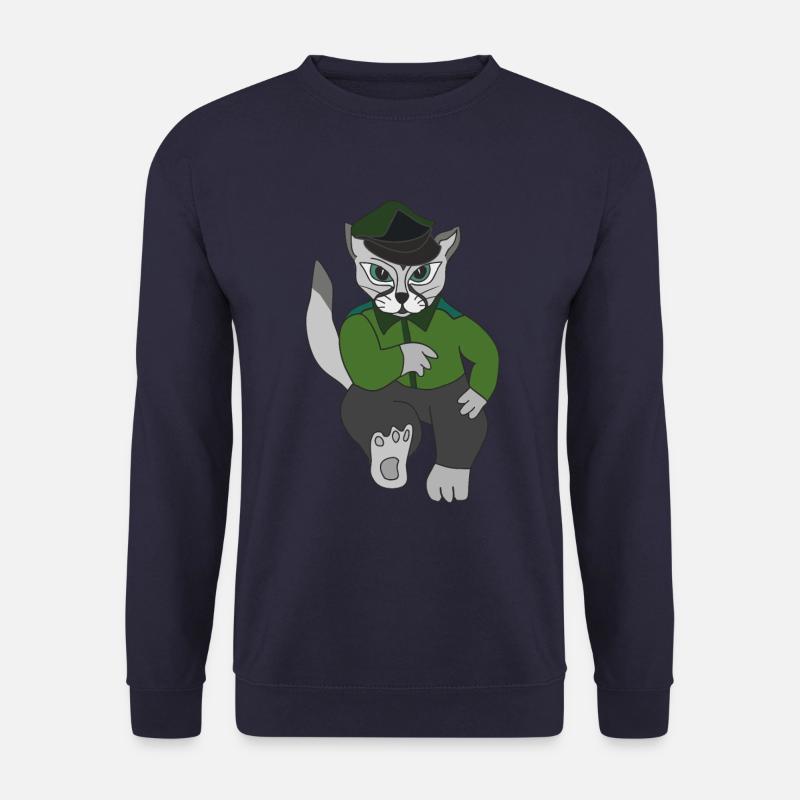 Katze - Unisex Pullover - Navy