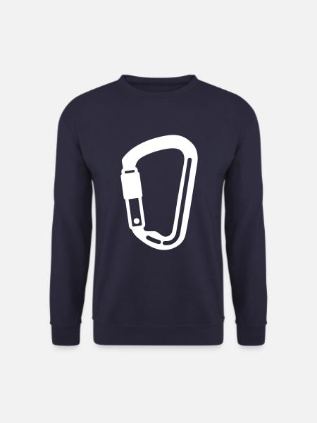 Kletterausrüstung Karabiner - Unisex Pullover - Navy