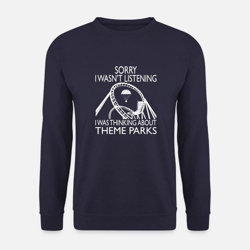 Rollercoaster Achterbahn - Unisex Pullover - Navy
