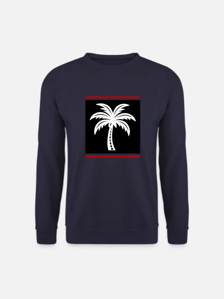 Palm Tree Icon - Unisex Sweatshirt - navy